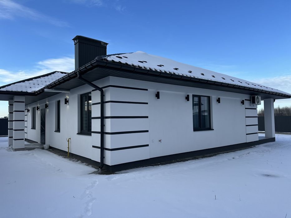 Будинок 120 м2 з ремонтом в закритому котеджному містечку. Буча