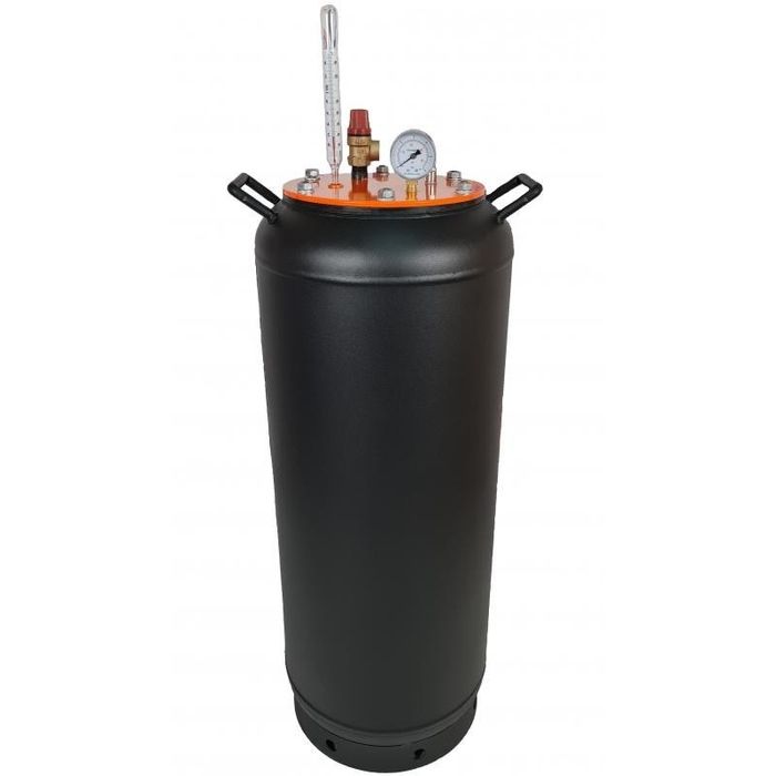 Автоклав фланцевий чорний , нержавійка 8,16 24,32,40 банок