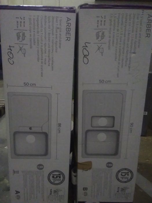 Zlewozmywak granitowy arber