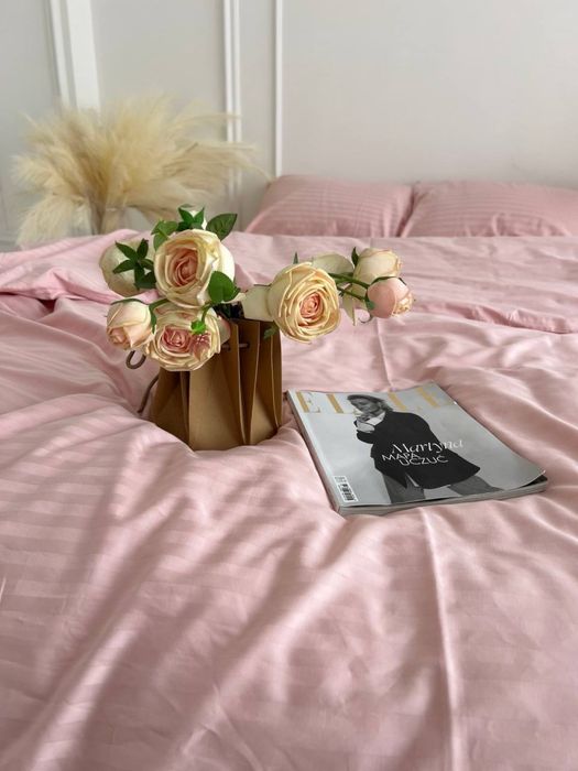 Комплект постільної білизни страйп-сатин