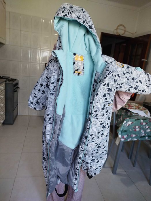 Fato Neve Criança 3/4 anos