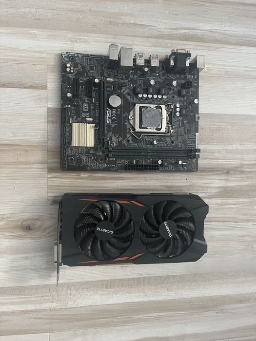 ZESTAW GTX 1050 + płyta główna h110 + i5-7400