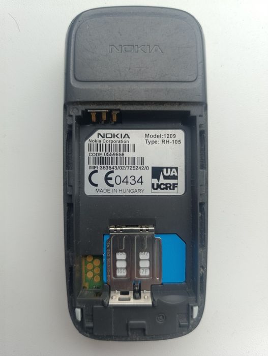 Nokia модель 1209