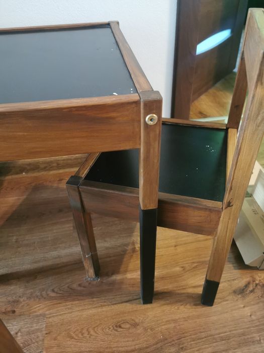 Stoliczek z 2 krzesełkami ikea dla dzieci