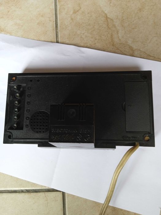 Zegar budzik ZSRR PRL cyfrowy elektronika