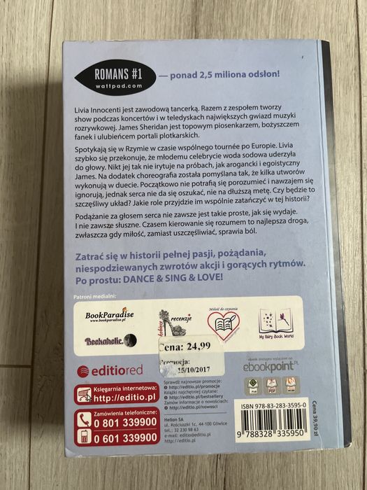 Książka Layla Wheldon Dance sing love