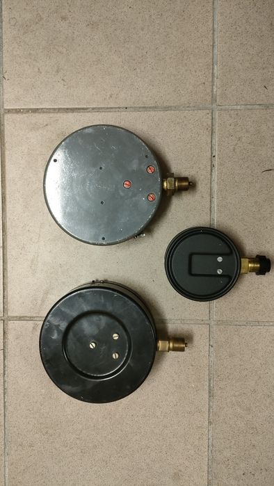 Manometr zegar ciśnieniomierz Mapa ozdoba loft retro styl