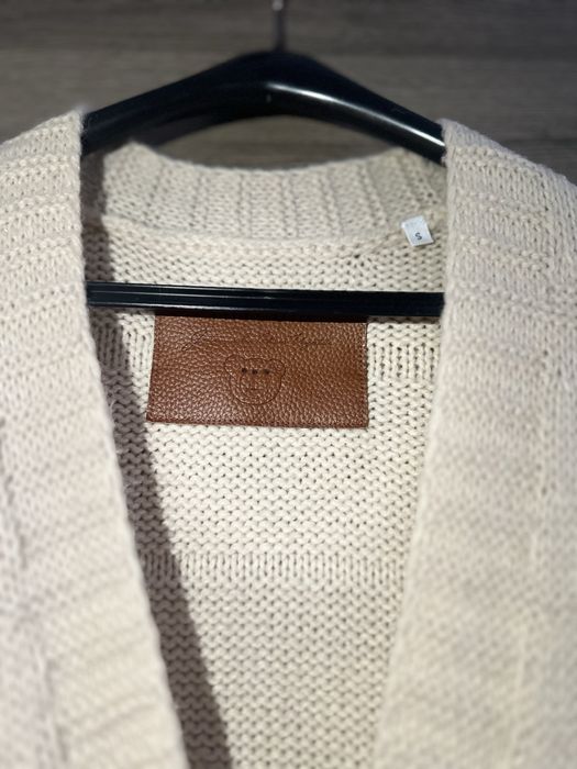 Tatuum mis uszatek sweterek kardigan Welniany sweter