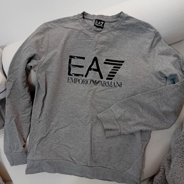 Bluza L Armani Szara bawelna