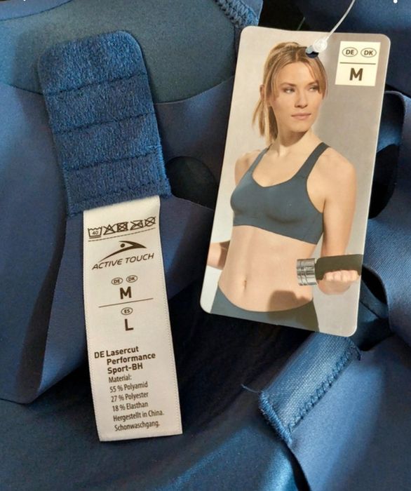 Bezszwowy biustonosz sportowy Active Touch