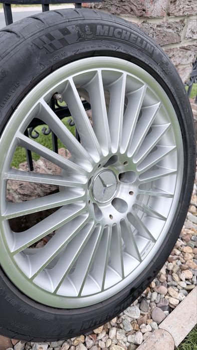 Felgi 18” Meecedes SL55 AMG 2004, A2304011502 komplet, bardzo dobry stan
