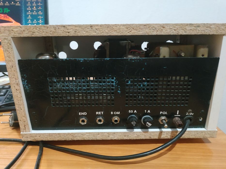 Ламповая гитарная голова усилитель, двухканальный