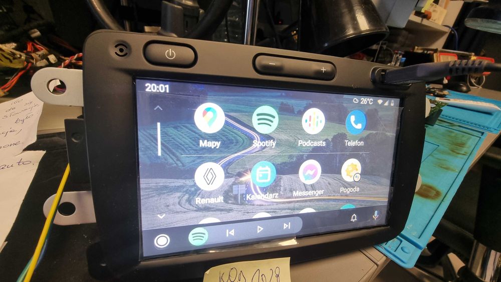 System not configured Dacia Renault Opel  LG Media Nav V3 EVO MN3