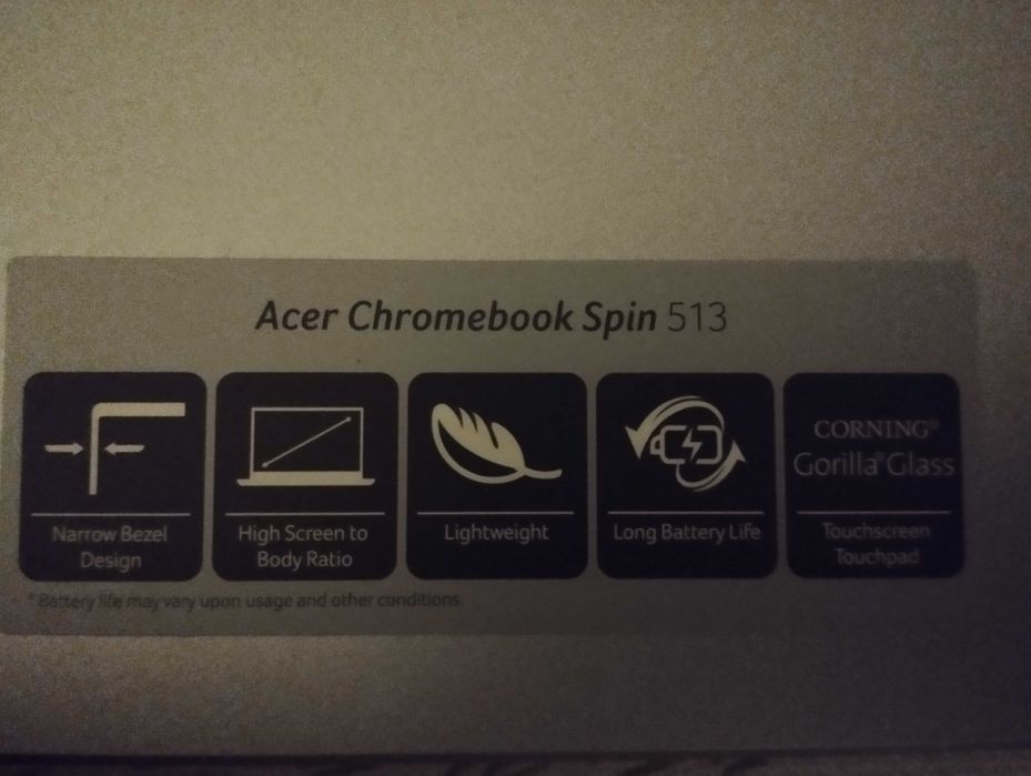 Acer Chromebook Spin 513 – 8 GB / 64 GB