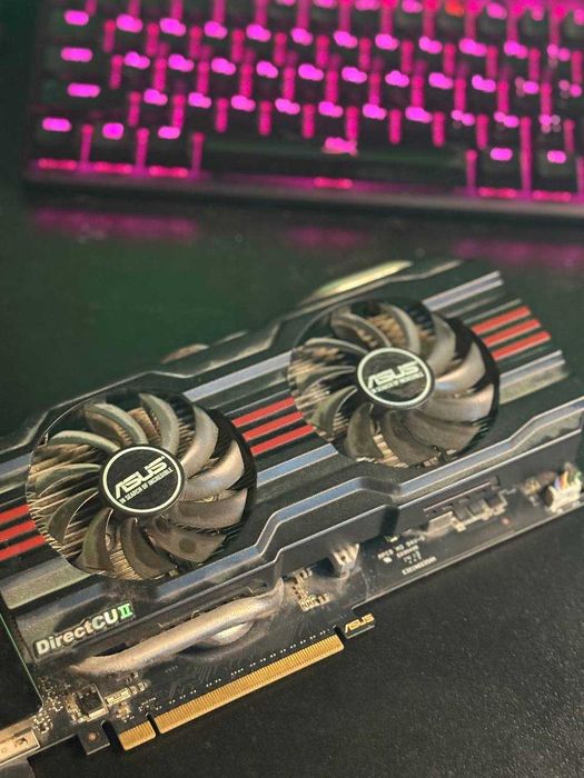 Продам видеокарту ASUS GeForce GTX 660 DirectCU II OC 2GB GDDR5