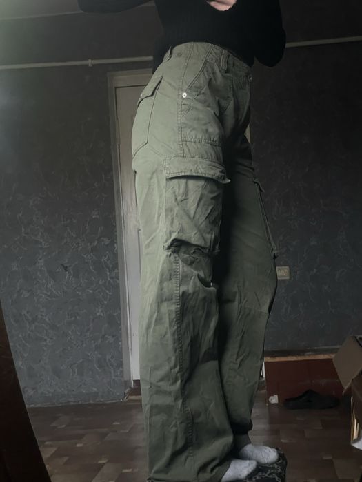 Штани кльош карго