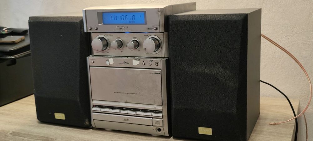 Panasonic SA - PM 20 + kolumny Sony