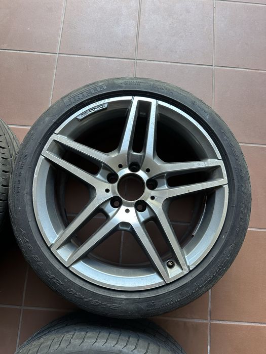 Jantes Mercedes AMG W212 18 polegadas - dupla medida