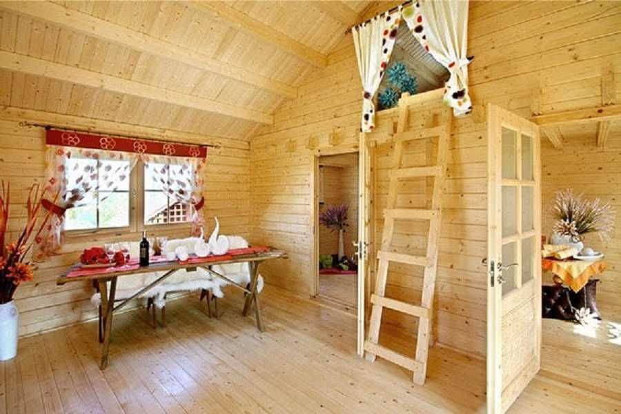 DOMEK SARA 6x6m BAL 45mm Andresola Taras 4 Pokoje BEZ POZWOLENIA
