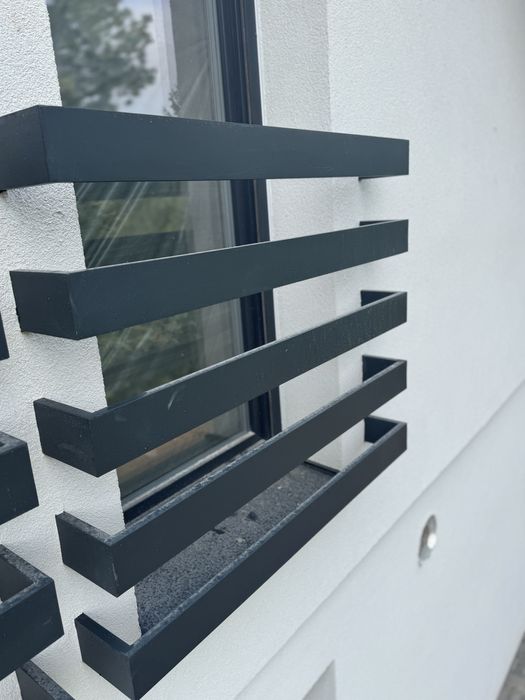 Balustrada Balkonowa / Balkon francuski aluminiowa RAL na wymiar