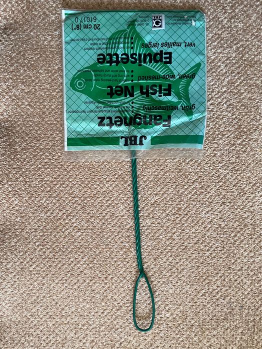 Сачок для акваріума зелений