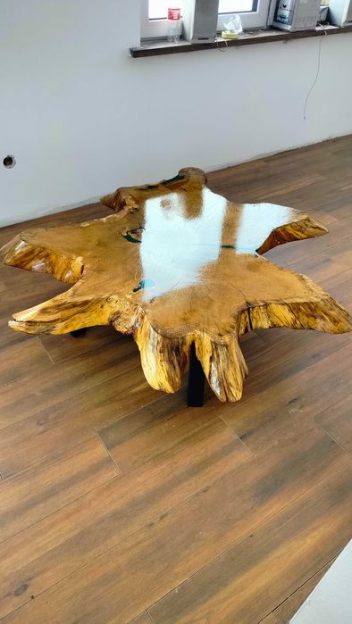 Stół dębowy naturalny