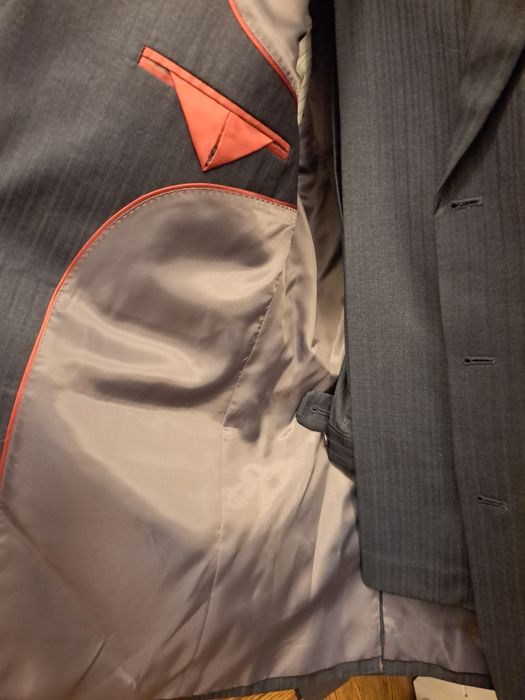 Nowy garnitur męski E&R modern fashion