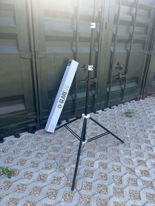 Statyw studyjny GlareOne Stork 295 cm, amortyzacja powietrzna