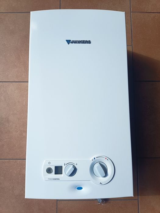 Terma Junkers Powercontrol-ogrzewacz wody WRDP piecyk do ogrzewania wody-LED-stan ideal