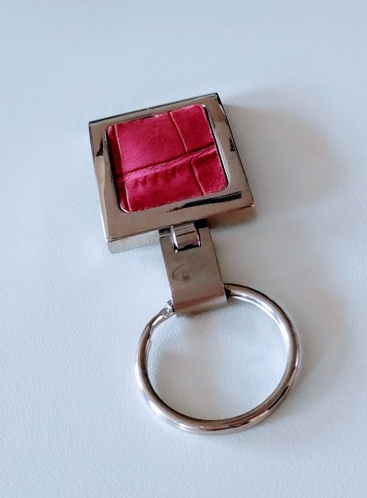Brelok na klucze włoski chrom wysoka jakość 8cm