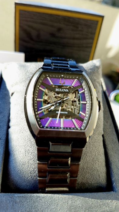 Bulova Maquina 2 98A320 Automat – gwarancja, Ideał, full set !!Zamiana!  MEGA Cena tylko do Niedzieli !!!