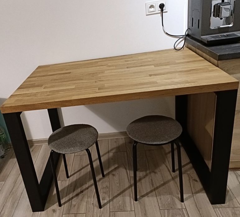 Stol drewniany Dąb 120x80x80