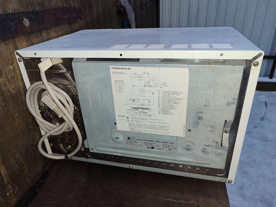 Мікрохвильовка Privileg з Німеччини