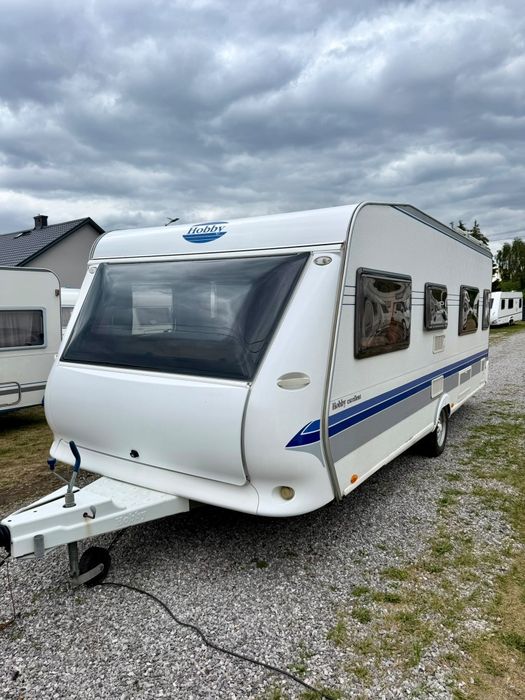 Przyczepa Hobby 540 z 2008 roku