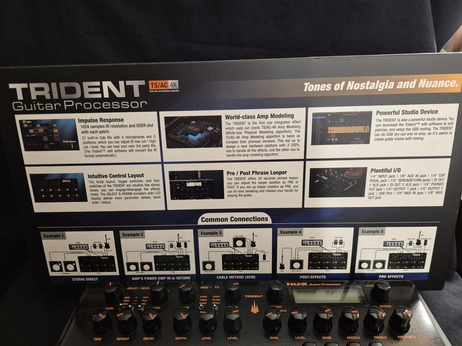Nux Trident Processador de efeitos
