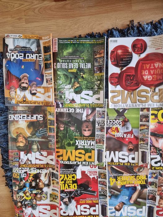 Coleção Revista PSM2 1-27 Em Portugues (Anos 2002,2004)Playstation 2