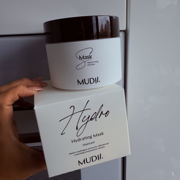 Nowa maska odzywka do wlasow Mudii wygladzajaca 250 ml