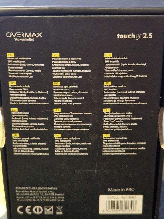 Opaska na rękę Overmax touchgo 2.5