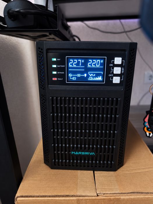 ДБЖ / UPS Marsriva MR-US2K 2000VA / 2000W — повністю робочий