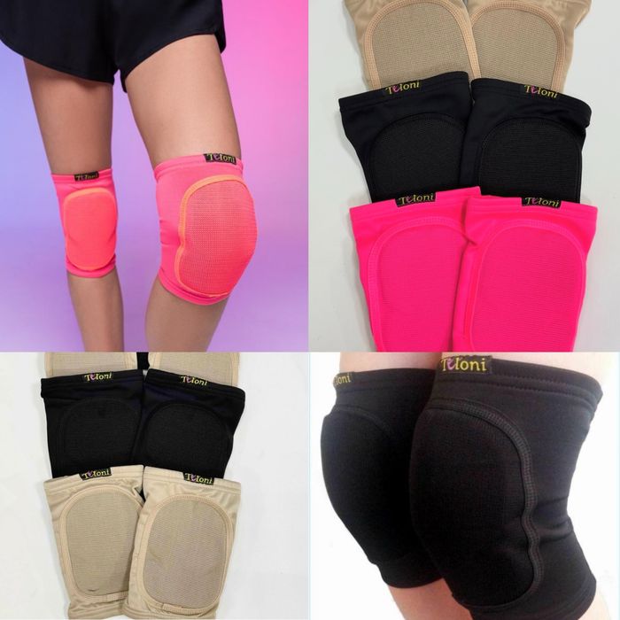 Наколенники Tuloni для гимнастики танцев спорта детские-взрослые Xs-Xl