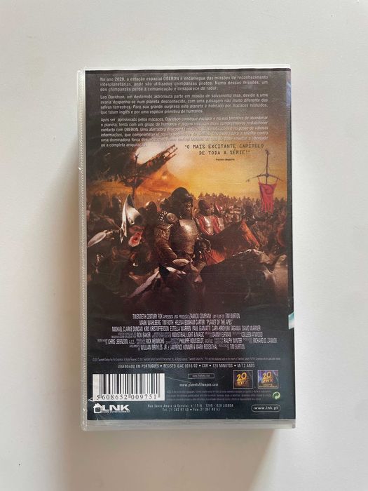 Tim Burton: Planeta dos Macacos [2001 VHS]