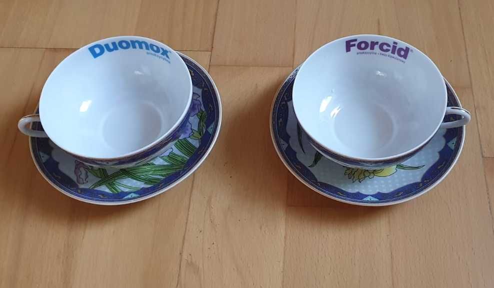2 piękne zestawy porcelanowe do herbaty *