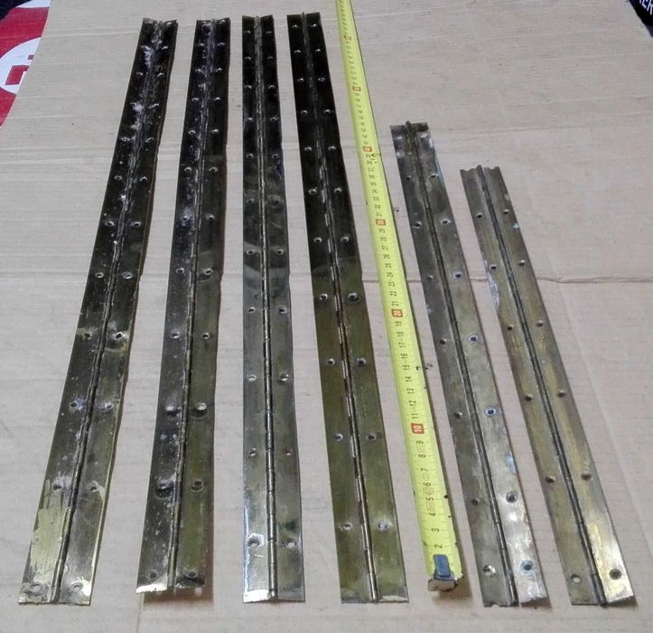 Dobradiças para móveis tipo piano