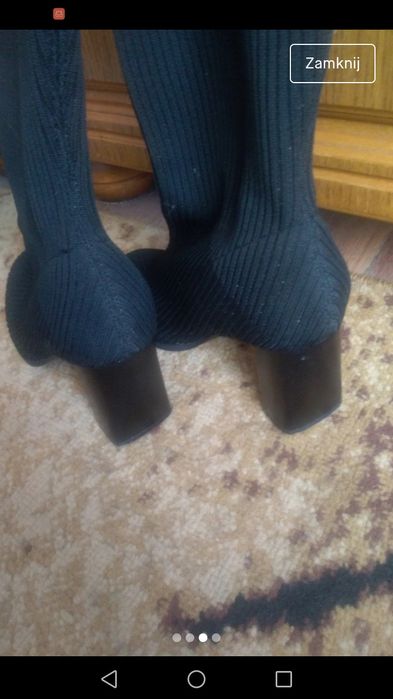 Kozaki rajstopowe 39