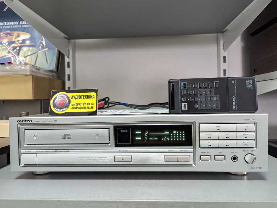 Р-в! Onkyo DX-6720. CD Player. ЦАП 2хAD1860N. Вес 5кг. JAPAN