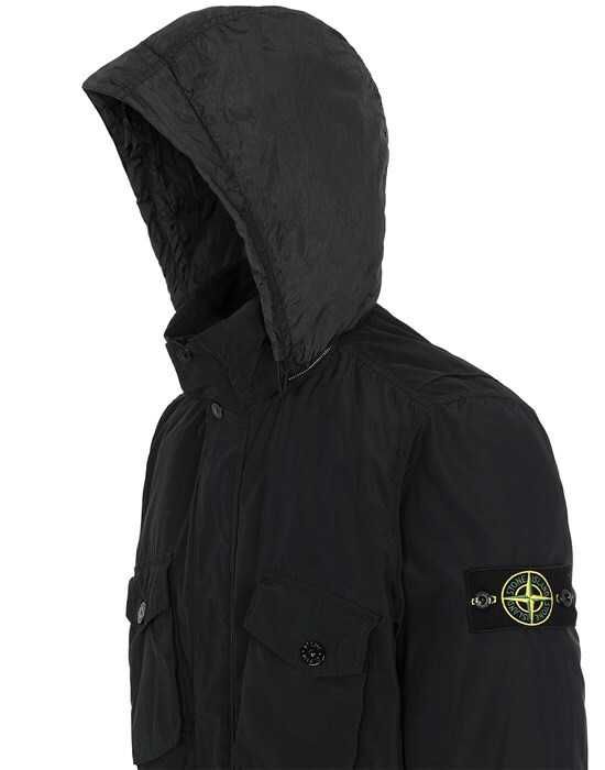 Куртка STONE ISLAND 40922 Micro Reps Jacket Black SI0171-BK: 950