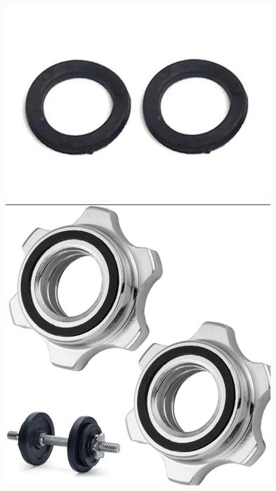 O-ring borracha para bloqueador de rosca halter barra. NOVO