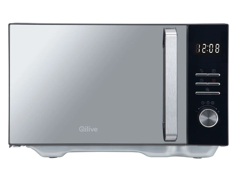 Na Lewara Kuchenka mikrofalowa Qilive z grillem bez talerza obrotowego
