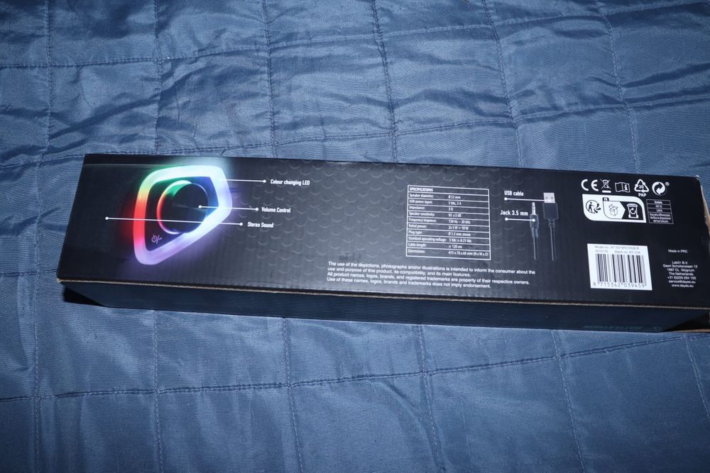 Coluna de som 3.5/usb