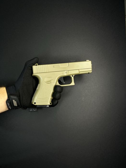 Іграшковий металевий пістолет для розваг Глок 19 G15D Galaxy